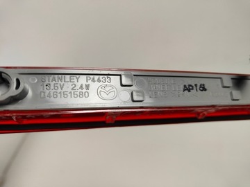 MAZDA 5 V II 2012 TŘETÍ SVĚTLO STOP PĚKNÝ ORIG. D46151580