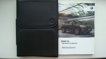 BMW X6 F16 2014-2019 Руководство пользователя на польском языке BMW X6 F16 2017 + BMW CASE