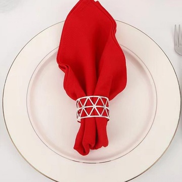 6x Кольца для салфеток Держатели для салфеток из ткани Декоративные