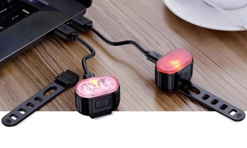 ВЕЛОСИПЕДНАЯ ЛАМПА ПЕРЕДНЯЯ ЗАДНЯЯ СВЕТОДИОДНАЯ ФОНАРЬ ДЛЯ ВЕЛОСИПЕДНОГО РУЛЯ МОЩНЫЙ USB ЯРКИЙ