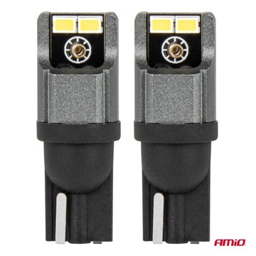 2X ŻARÓWKI LED CANBUS POSTOJÓWKI 3020 4SMD W5W T10 12V 24V