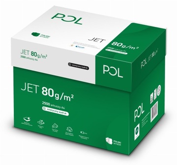 Papier ksero Poljet A4 80g 2500 arkuszy