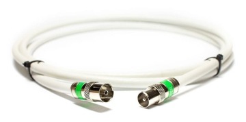 Kabel antenowy ze złączami TV wtyk-gniazdo 15m