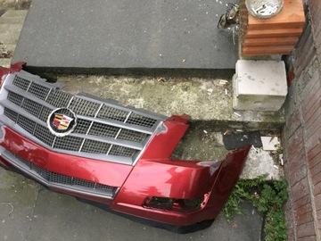 CADILLAC CTS II 2008 - 2014 NÁRAZNÍK PŘEDNÍ MŘÍŽKA MASKA KPL. GM