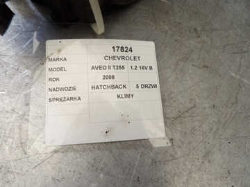 CHEVROLET AVEO II 1,2-16V ČERPADLO KLIMATIZACE