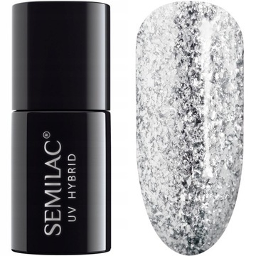 SEMILAC LAKIER HYBRYDOWY 292 SILVER SHIMMER 7ML