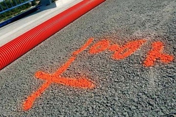 12x ГЕОДЕЗИЙСКАЯ КРАСКА-СПРЕЙ FLUO T.P. SOPPEC РОЗОВЫЙ ДЛЯ МАРКИРОВКИ
