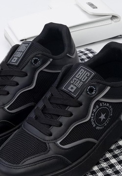 Buty Sportowe Damskie BIG STAR czarne Sneakersy 40
