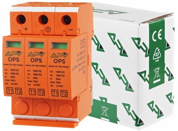 PV РАСПРЕДЕЛИТЕЛЬНОЕ УСТРОЙСТВО 1000 В постоянного/переменного тока, 1 СТРОЧКА, ФОТОВАЛЬТАИКА