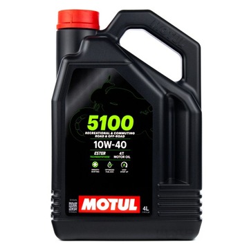 MOTUL 5100 10W40 4л моторное масло + масляный фильтр