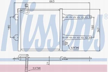 CHLADIČ KLIMATIZACE SEAT AROSA 97- 1.0 I