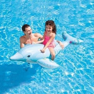 Надувной МАТРАС ДЛЯ ПЛАВАНИЯ ДЕЛЬФИН Intex 58535