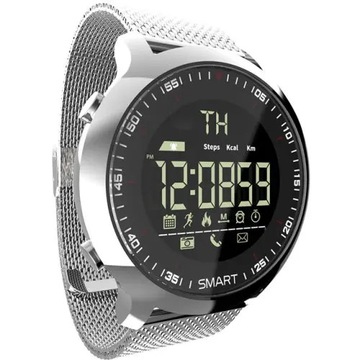 LOKMAT MK18 IP67 SMARTWATCH HYBRYDA KROKI