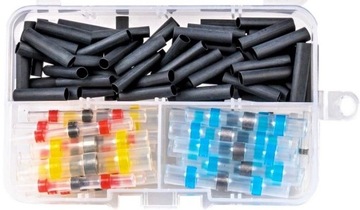 KONEKTORY ZŁĄCZKI Z CYNĄ KOSZULKI TERMOKURCZLIWE