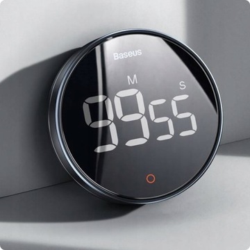 Секундомер BASEUS МИНУТНЫЙ ТАЙМЕР ЦИФРОВОЙ ЭЛЕКТРОННЫЙ МАГНИТНЫЙ КУХОННЫЙ ТАЙМЕР