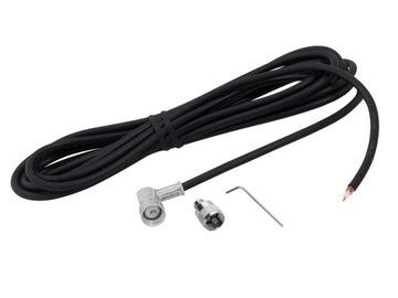 Автомобильная антенна RADIO CB 80 см, ЧЕРНАЯ, СЛОМАННАЯ