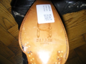 Сапоги SARRIA MEXICO COWBOY SOOTS Western кожа LADY 38/24,5 см Выставка