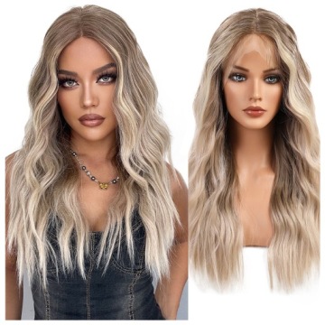 ПАРИК БЛОНДИНКА LIKE NATURAL, кружевные передние блики