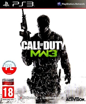 CALL OF DUTY MODERN WARFARE 3 на польском языке PL PS3