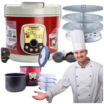 GARNEK DO FERMENTACJI CZARNEGO CZOSNKU TIROSS 2 TRYBY 6L TS908