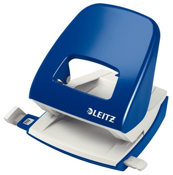 DUŻY DZIURKACZ metalowy do 30 kartek granatowy 50080035 LEITZ