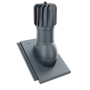 ВРАЩАЮЩИЙСЯ продолговатый вентиляционный камин fi125 BRAAS TEVIVA COLORS