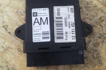 MODUL CENTRÁLNÍHO ZÁMKU OPEL VECTRA C ESTATE 13111457 2.2L DIESEL 86KW 2004