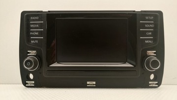 RADIO WYŚWIETLACZ EKRAN 5G0919605 VW