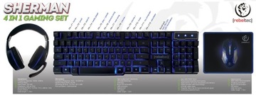 4В1 REBELTEC SHERMAN*ИГРОВОЙ НАБОР ИГРЫ