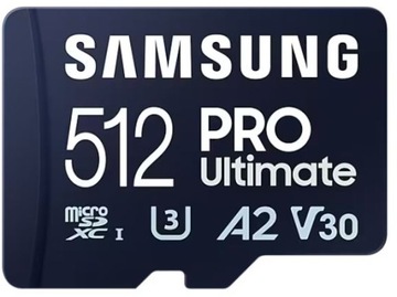 Карта памяти SAMSUNG Pro Ultimate microSDXC 512 ГБ
