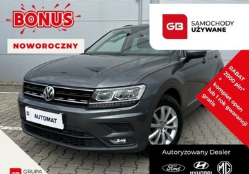 Volkswagen Tiguan II SUV 2.0 TDI 150KM 2019 Volkswagen Tiguan Pormocja Noworoczna 2.0 TDI 150KM Comfortline DSG Salon
