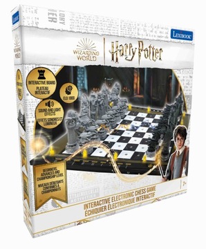 Elektroniczna gra w szachy Harry Potter z efektami świetlnymi CG3000HP Lex