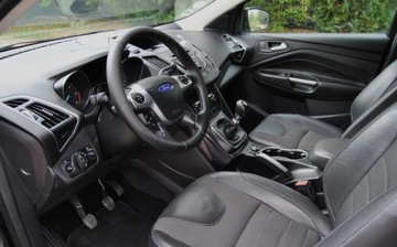 Ford Kuga II SUV 2.0 TDCi 150KM 2015 Ford Kuga GWARANCJA, 2015r, 2.0 Diesel 150KM, Pol skora, Navi, Ladnie utrz, zdjęcie 4