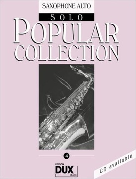 Zbiór nut na saksofon altowy Popular Collection 4