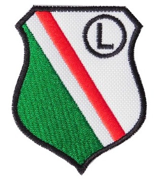 Naszywka Legia Warszawa CWKS