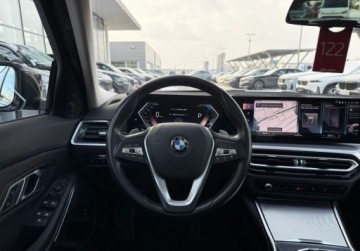 BMW Seria 3 G20-G21 Touring 2.0 320d 190KM 2023 BMW Seria 3 I wlasciciel Shadow Line Hak Gwarancja Bezwypadkowy FVAT23, zdjęcie 33