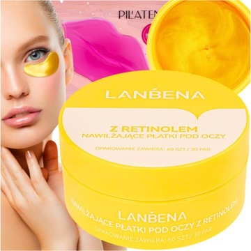 LANBENA REJUVENATING MASK GEL PADS + набор для губ Pilaten