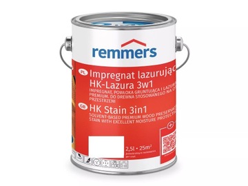 REMMERS Impregnat lazurujący HK-Lazura 3w1 0,75 L kolor Pinia Modrzew