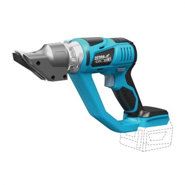 НОЖНИЦЫ ДЛЯ РЕЗКИ ЛИСТОВОГО МЕТАЛЛА 18В DEDRA DED7083