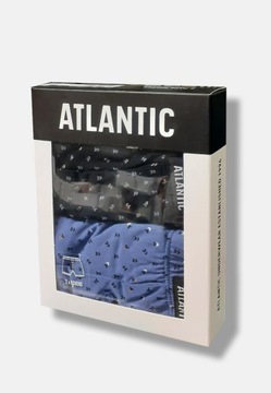 Мужские боксеры ATLANTIC, 2 ПАКЕТА, свободные, мультиупаковка 2MBX