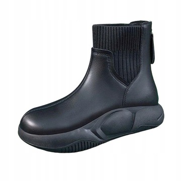 Śniegowce Slip Krótkie buty Jesienne buty