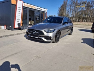 Mercedes Klasa C W206 Kombi 2.0 220d 200KM 2021 Mercedes-Benz Klasa C c220d 200KM AMG pakiet alcantara navi kamery 360 el., zdjęcie 1