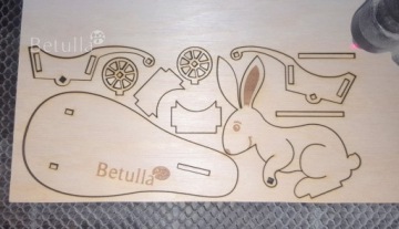 ФАНЕРА 3 мм, ФОРМАТ А4 ДЛЯ ЛАЗЕРА, КЛАСС 1/1