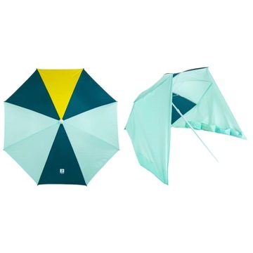 Parasol plażowy 160 cm z dopinanymi bokami