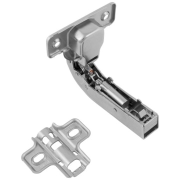 МЕБЕЛЬНАЯ ПЕТЛЯ ПАРАЛЛЕЛЬНАЯ 90 ГРАДУСОВ GTV PRESTIGE БЕСШУМНОЕ ЗАКРЫВАНИЕ САМОЗАКРЫВАЮЩАЯСЯ