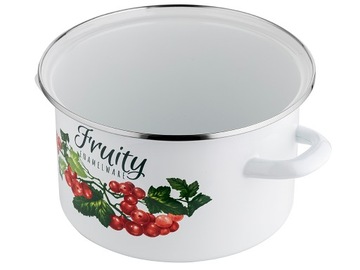 GARNEK EMALIOWANY KALINA EMALIA PLESZEW 16 CM 2 L