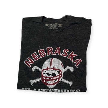 Женская футболка ретро бренда Nebraska Cornhuskers NCAA M