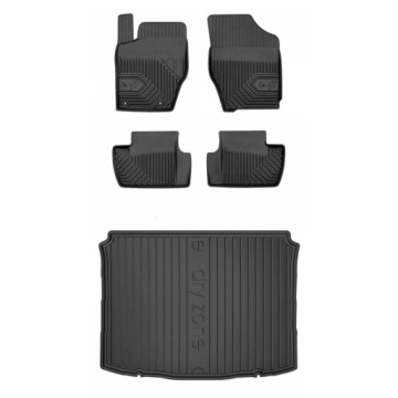 Gumová sada koberců a rohožek Citroen C4 I 2004-2010 Hatchback, bez regulace