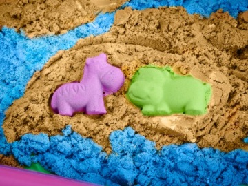 BibiMoon Kinetic Sand 3 кг НАБОР ПЕСОЧНЫХ ЯЩИКОВ ФОРМАТЫ
