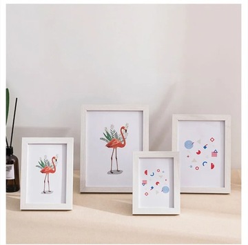 Украшение стола для фотоальбома в скандинавском стиле.